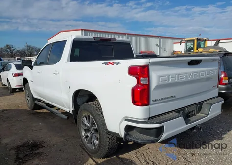 2022 Chevrolet Silverado 1500 4Wd Short Bed Rst z USA, uszkodzony, nr VIN 3GCUDEED1NG501416